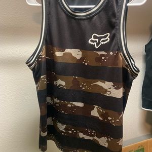 Mens Fox Racing jersey tank